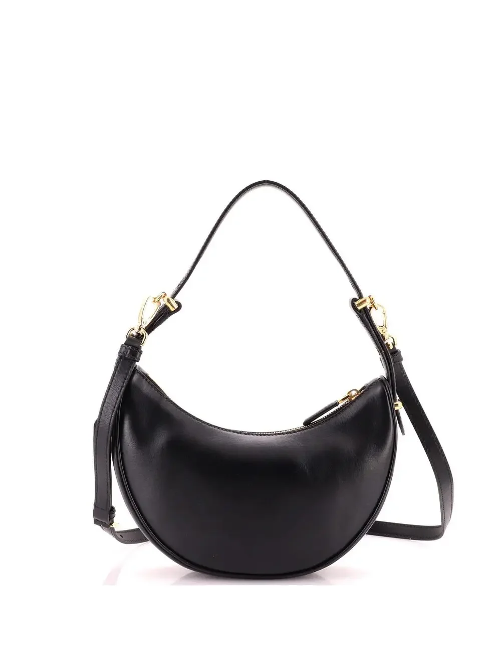 Prada Arque Half Moon Hobo Leather #298466P20B
